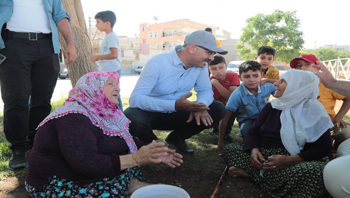 BAŞKAN KUŞ SAHADAN BİR AN OLSUN AYRILMIYOR