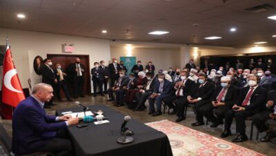 Cumhurbaşkanı Erdoğan, ABD’deki Müslüman toplumunun temsilcilerini kabul etti