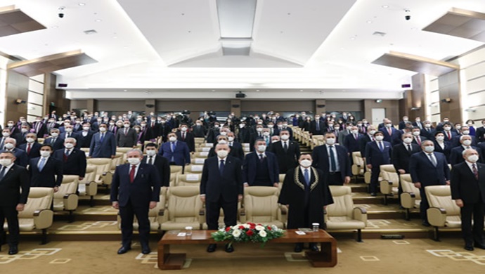 Cumhurbaşkanı Erdoğan, Anayasa Mahkemesi Üyesi Yaşar’ın yemin törenine katıldı