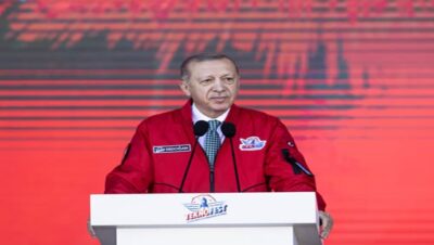 Cumhurbaşkanı Erdoğan, Havacılık, Uzay ve Teknoloji Festivali TEKNOFEST Azerbaycan’ın Seçkin Gözlemci Günü’ne katıldı
