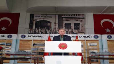 Cumhurbaşkanı Erdoğan, İstanbul Tersane Komutanlığı’nda işçilerle iftarda bir araya geldi