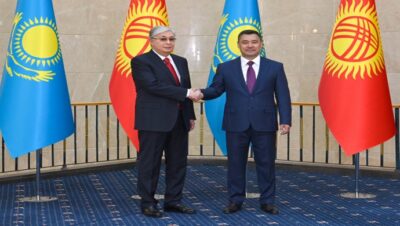 Қазақстан мен Қырғызстан президенттері шағын құрамда келіссөз жүргізді