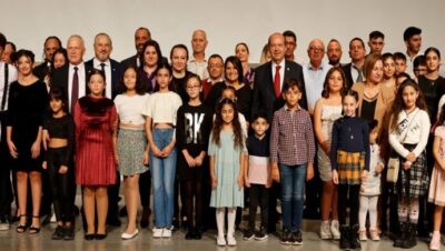 Cumhurbaşkanı Ersin Tatar, “Teşgilat-Minalayalar Zamanı” adlı filmin gösterim etkinliğine katıldı