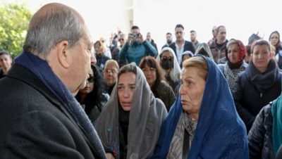 Cumhurbaşkanı Ersin Tatar, tedavi amacıyla Hatay’da bulunan ve depremde yaşamını yitiren Sivil Savunma Teşkilatı Başkanlığı personeli Amaç Arnavutoğlu’nun cenaze törenine katıldı.
