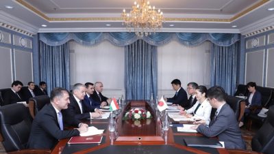 Meeting with the Parliamentary Vice-Minister for Foreign Affairs of Japan