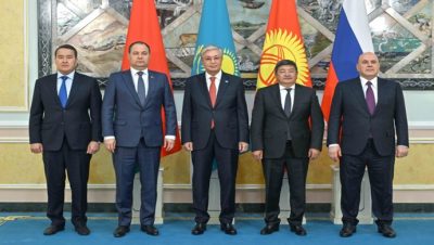 Cumhurbaşkanı Kassym-Jomart Tokayev Rusya, Belarus ve Kırgızistan hükümet başkanlarıyla görüştü