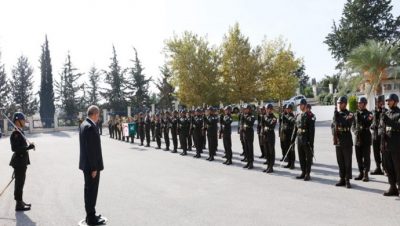 Cumhurbaşkanı Ersin Tatar, KTBK ve GKK komutanlarını ziyaret etti