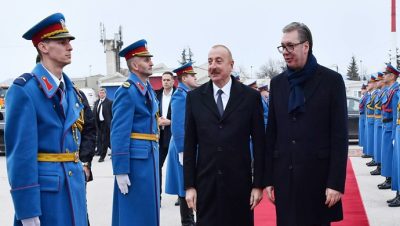 İlham Aliyev’in Sırbistan ziyareti sona erdi
