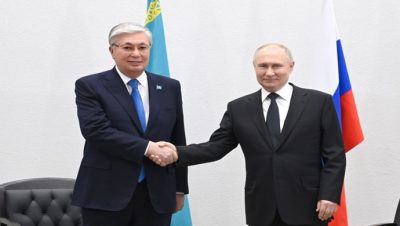 Kazakistan Cumhurbaşkanı Vladimir Putin’le görüştü