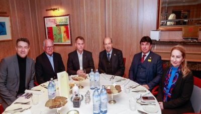 Cumhurbaşkanı Ersin Tatar, Berlin Rotary Kulübü’nü ziyaret etti