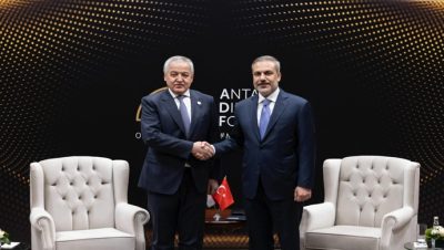 Tacikistan ve Türkiye Dışişleri Bakanları Toplantısı
