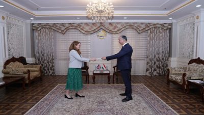 Presentation of the copy of the Credentials of the Ambassador of United Kingdom