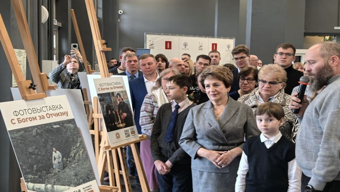 Birleşik Rusya’nın desteğiyle Sivastopol’da manevi ve vatansever bir sergi açıldı